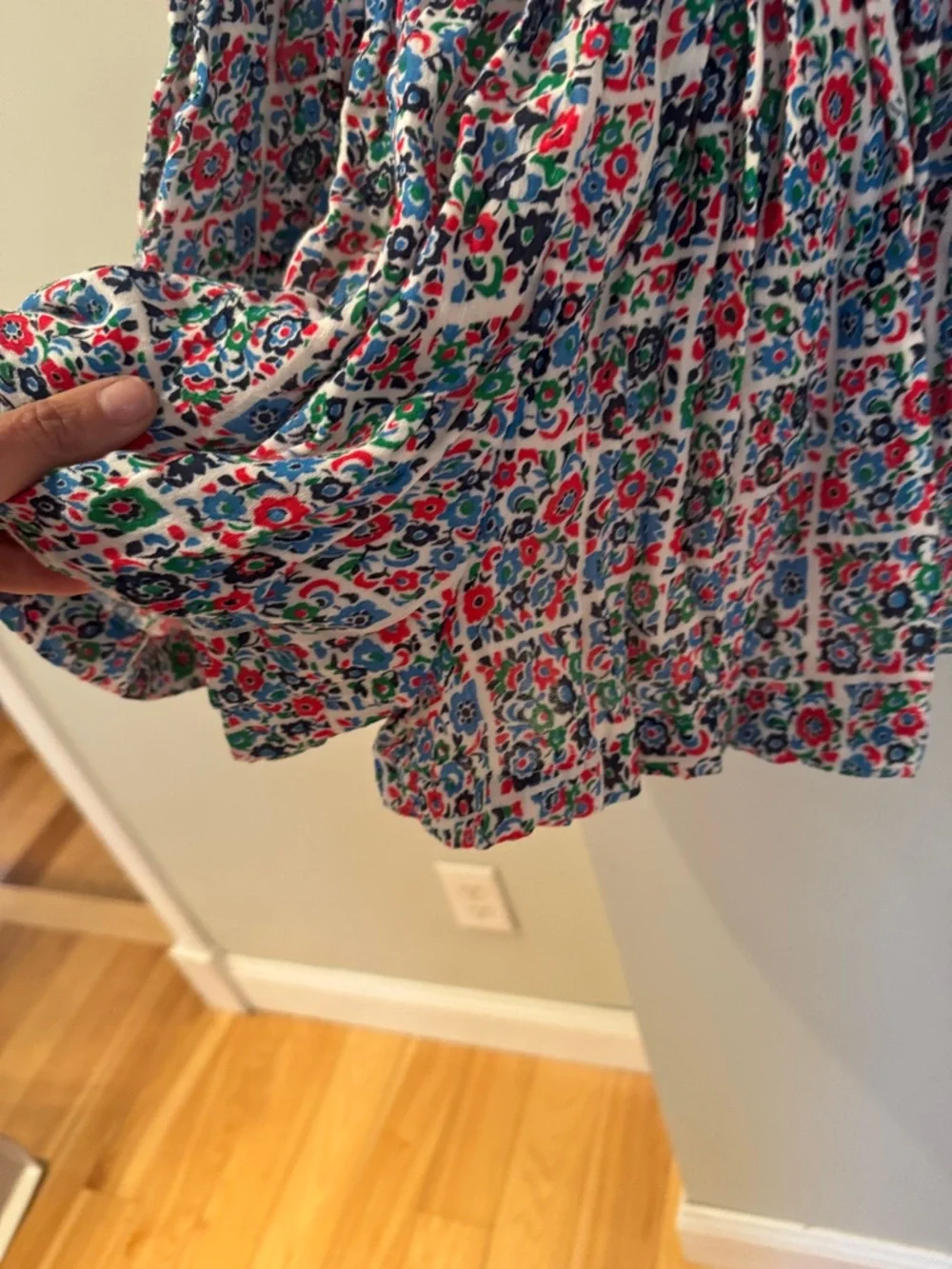 Free People Strapless Floral romper straps included